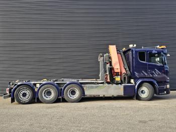 G490 8x4*4 / PALFINGER CRANE + HOOKLIFT